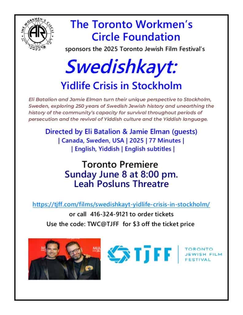 Swedishkayt : Yidlife Crisis in Stockholm
